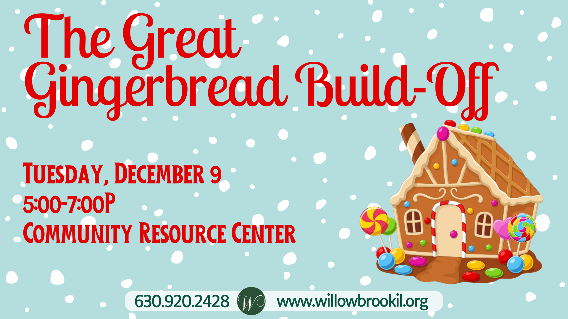 Gingerbread Build-Off FacebookCh 6